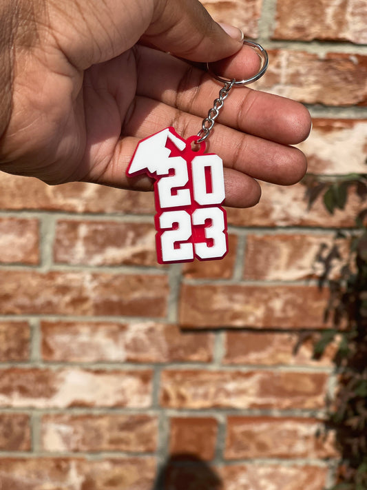 Senior 2026 graduation keychain
